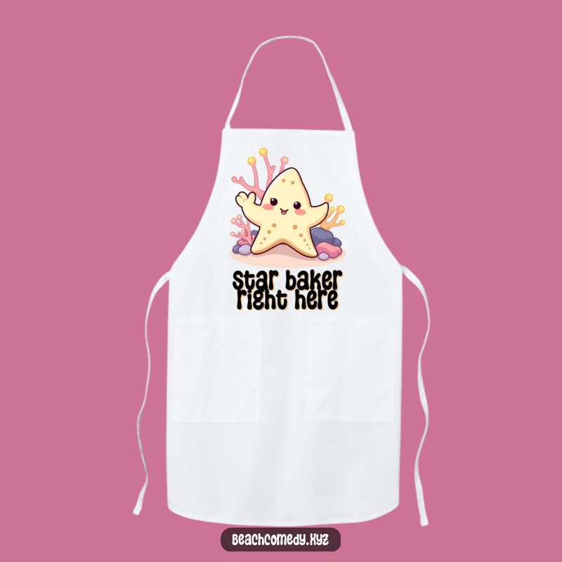 Funny Starfish Apron: Kitchen Waving Tentacle Chef Accessory Funny Gift