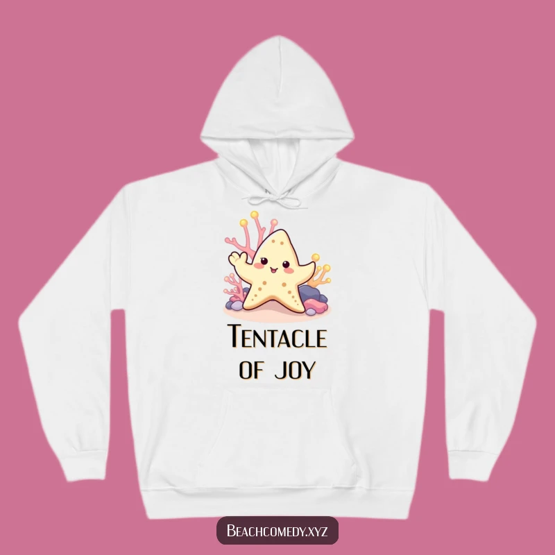 Funny Starfish Hoodie: Cozy Waving Tentacle Ocean Comfort Funny Gift