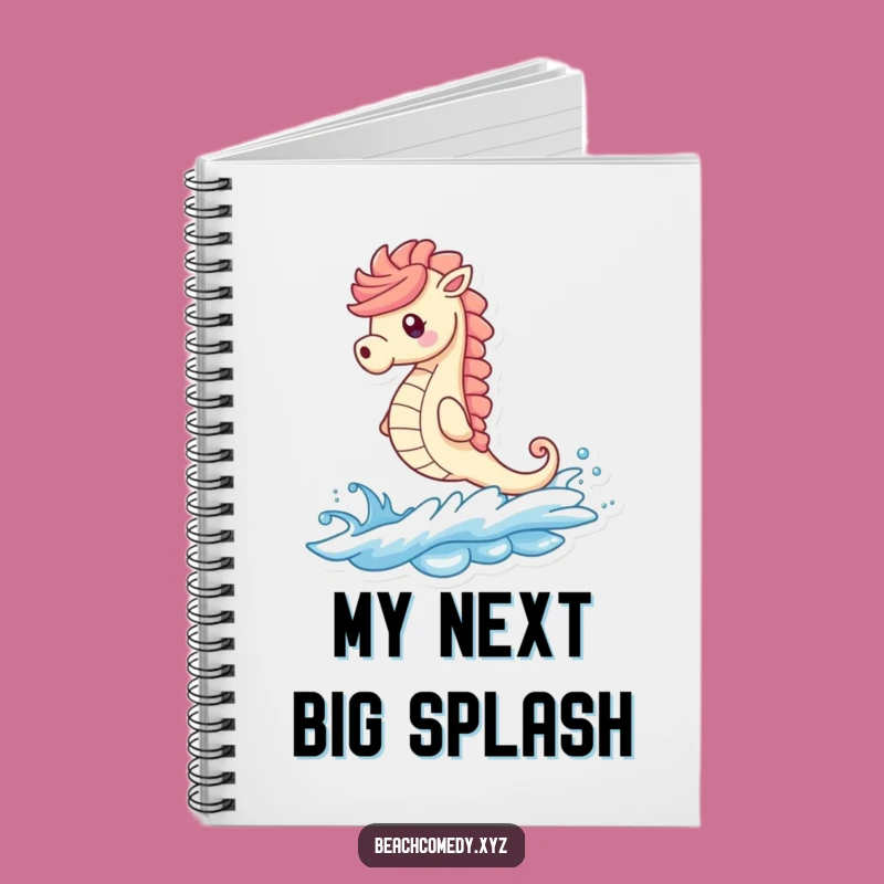 Funny Seahorse Notebook: Whimsical Wave Rider Journal, Perfect Funny Gift for Writers